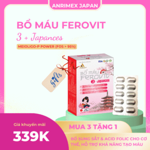 Bổ Máu Ferovit 3+ Japances